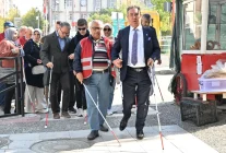 Beyaz Baston Günü Manisa’da Yürüyüşle Kutlandı