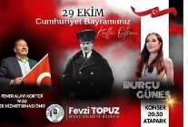 29 ekim cumhuriyet bayrami fener alayi ve burcu gunes konseriyle kutlanacak