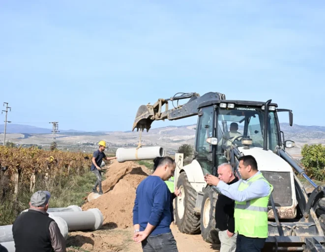 Manisa Alaşehir’de Altyapı Sorununa 30 Yıl Sonra Çözüm